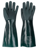 Double dipped PVC gauntlet with sandy palm 45cm