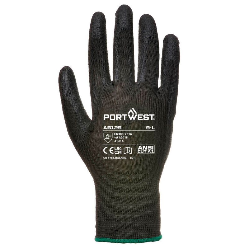 Polyester PU Palm Glove (288 Pairs)