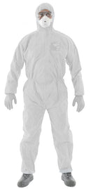 Microgard 1500 Plus Disposable Coverall - White, Extra Large