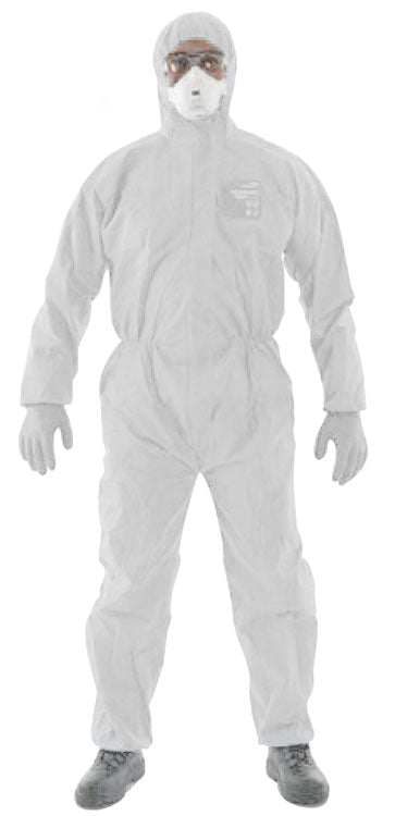 Microgard 1500 Plus Disposable Coverall - White, Medium