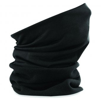 Premium Black Fleece Snood - Warm And Versatile Neck Warmer For Cold Weather