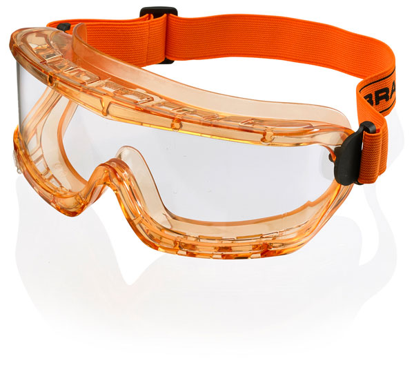 B-Brand Premium Amber Goggle - Anti-Fog, UV Protection, Comfortable Fit