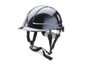 B-Brand Red Peak Helmet Black - Protective Headgear for Safety