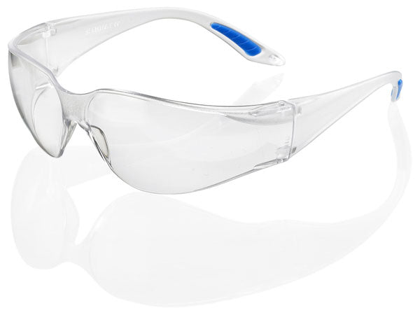 Vegas Safety Spec Clear Lens Glasses - Protective Eyewear for Work and Sports