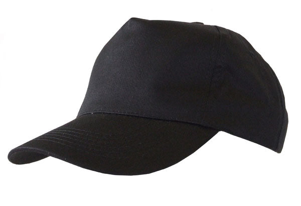 Classic Black Baseball Cap for Sun Protection and Style