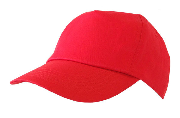 Bold Red Baseball Cap for Vibrant Style and Sun Protection