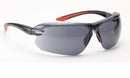 Bolle IRI-S Platinum Smoke Safety Glasses - Premium UV Protection and Anti-Fog Coating