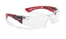 Bolle Rush+ Platinum Clear Safety Glasses - High-Visibility, Anti-Fog Eye Protection