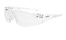 Bolle Rush PC AS AF Clear Safety Glasses - Anti-Scratch, Anti-Fog Eye Protection