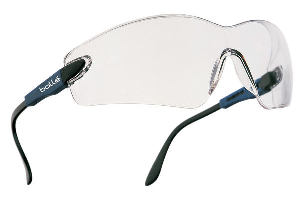 Bolle Viper PC AS Clear Safety Glasses - Anti-Scratch Clear Lens for Reliable Eye Protection