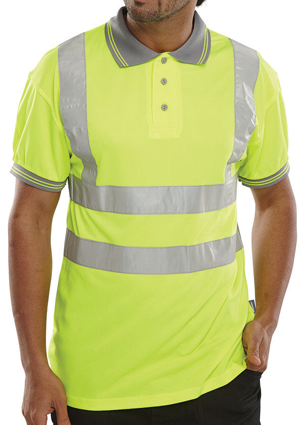 BSEEN Polo SY S Stylish Reflective Shirt for Small Size Visibility and Safety