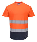 Hi-Vis Contrast Mesh Insert T-Shirt S/S