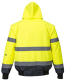 Hi-Vis 3-in-1 Contrast Bomber Jacket