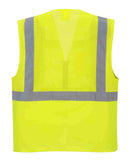 Madrid Hi-Vis Half Mesh Executive Vest