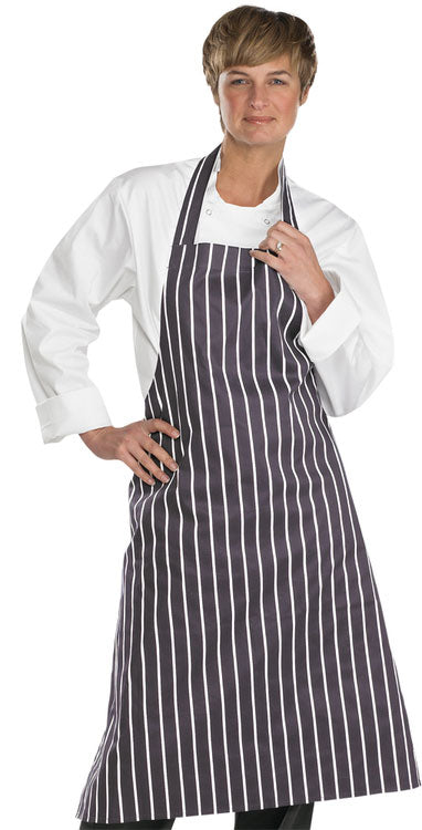 Chef's Butcher Bib Apron 31x40 - Adjustable Kitchen Cooking Uniform