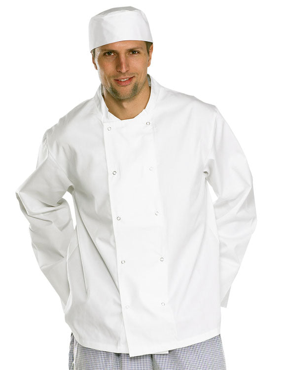 Premium Chef's Long Sleeve Jacket White - XXL