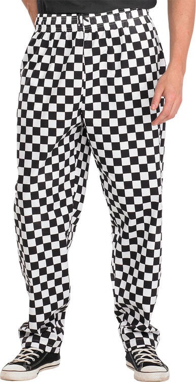 Chef's Trousers Black/White XL - Professional Kitchen Pants