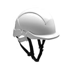 Concept Secureplus White Unvented Safety Helmet - Premium Head Protection