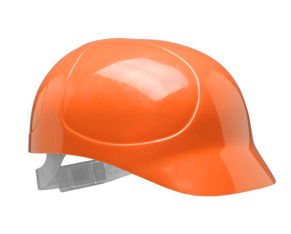 Bright Orange Bump Cap - Lightweight and Durable Industrial Safety Headgear