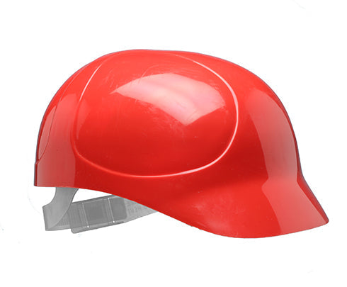 Vibrant Red Bump Cap - Lightweight and Durable Industrial Safety Headgear