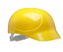 Bright Yellow Bump Cap - Lightweight Industrial Safety Headgear with High Visibility