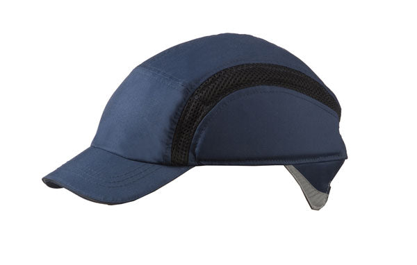 AirPro Baseball Bump Cap Navy - Lightweight Head Protection for Work and Play