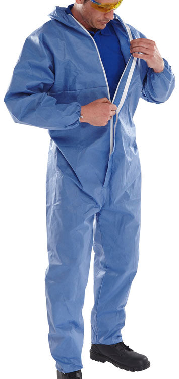 DISPOSABLE COVERALL NAVY 3XL TYPE 5/6