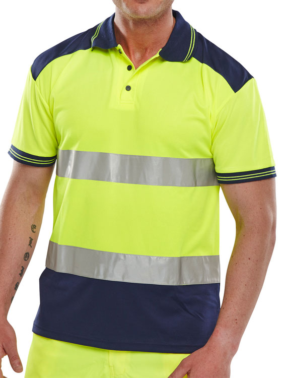 PK Shirt 2Tone Satin Yellow/Navy XXXL - Stylish Men's Casual Fashion Top