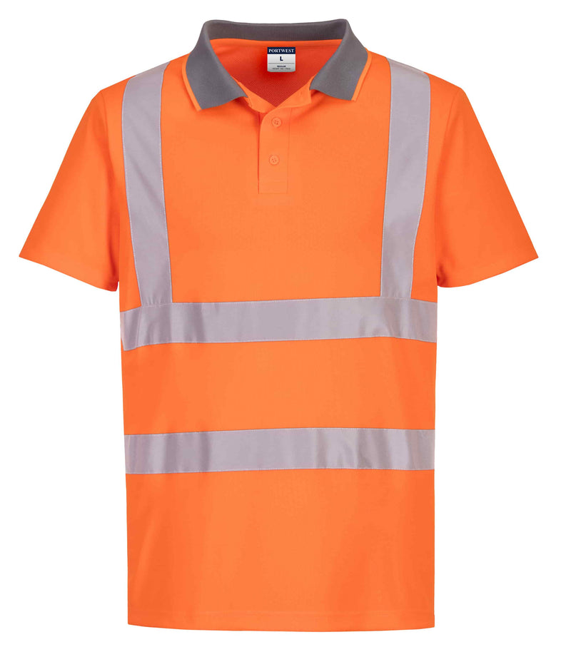 Eco Hi-Vis Polo Shirt S/S (6 Pack)