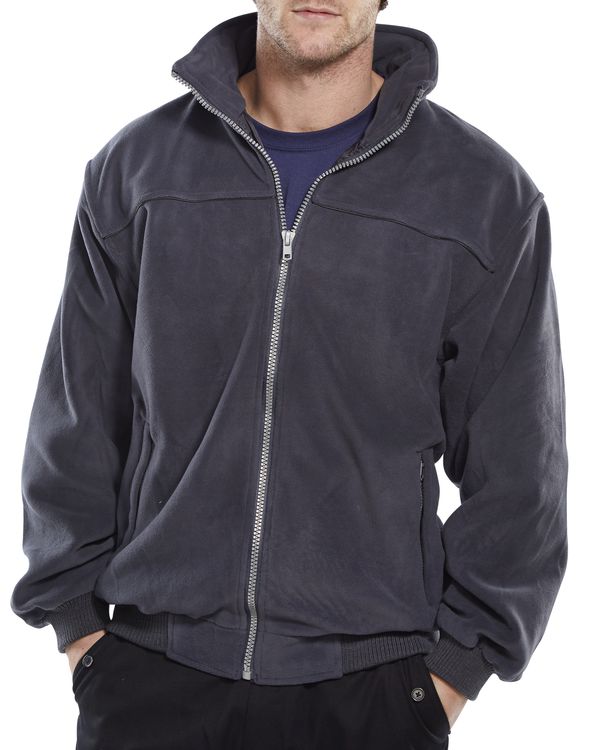 Endeavour Fleece Grey XXXL - Cozy and Warm Plus-Size Fleece Jacket for Outdoor Activities