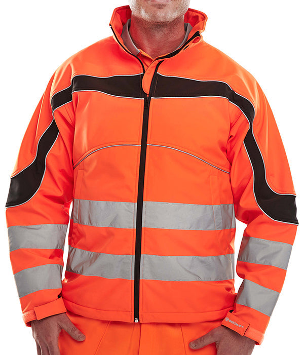 ETON Soft Shell Jacket - Men's Medium Outdoor Windproof Waterproof Coat