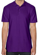 Stylish Purple XXL Polo Shirt - Men's Classic Fit Golf Polo