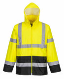 Hi-Vis Contrast Classic Rain Jacket