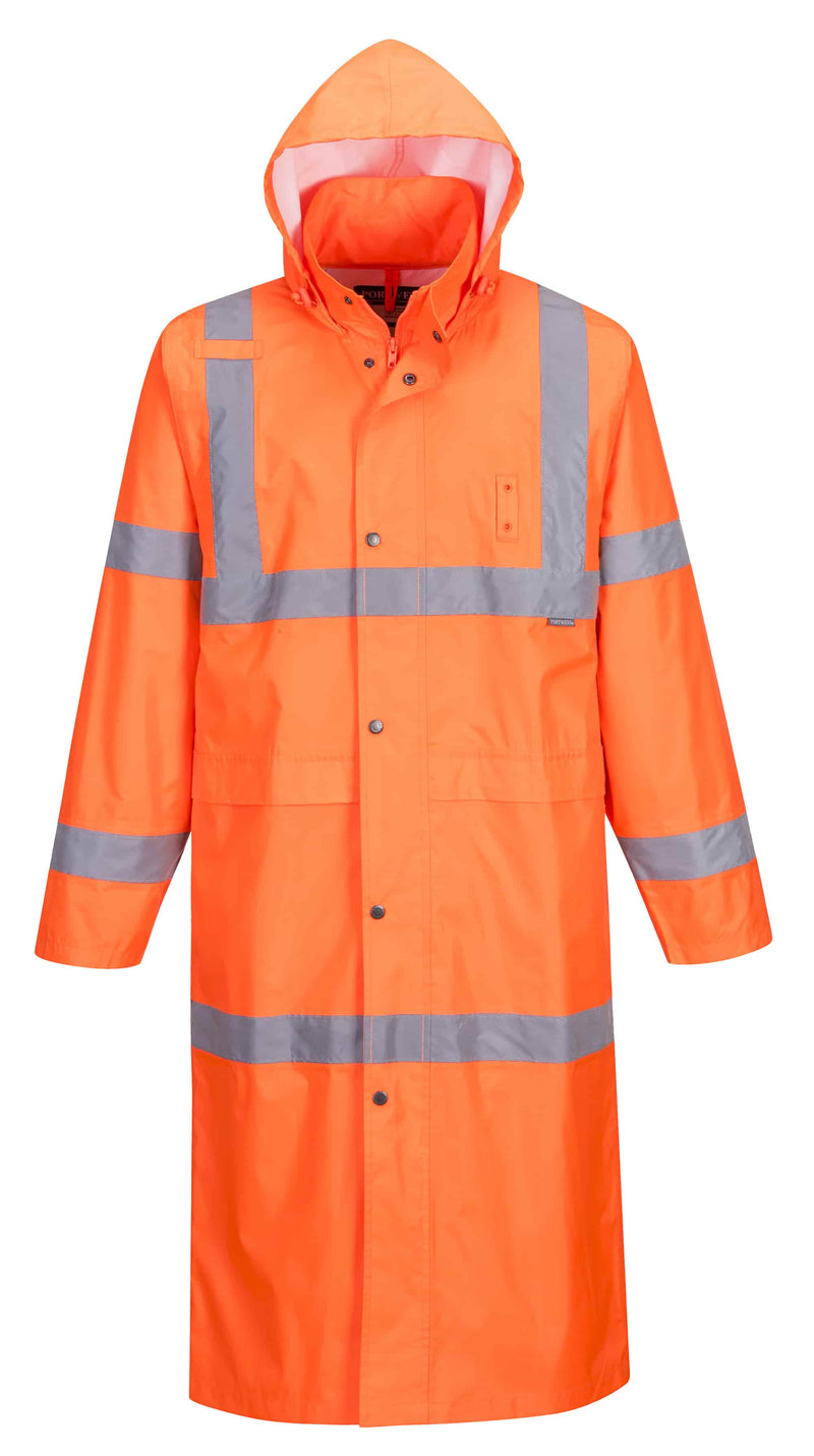 Hi-Vis Rain Coat 122cm