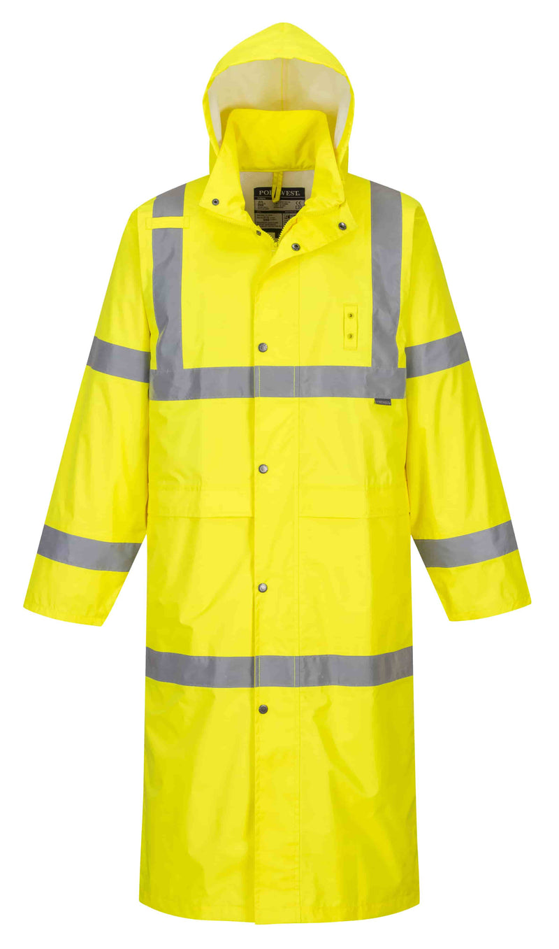 Hi-Vis Rain Coat 122cm