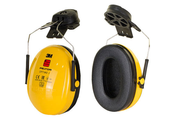 Peltor Optime 1 Helmet Attach - Noise Reduction Ear Muffs for Helmets