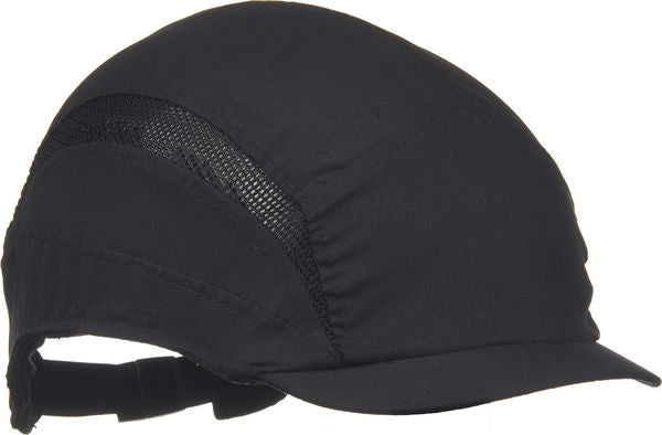 3M First Base 3 Black Micro Peak Safety Cap