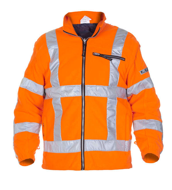 FRANEKER High Visibility Fleece FLEECE ORANGE LGE