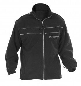 Kiel Fleece Jacket Black Large - All-Season Outdoor Comfort and Warmth