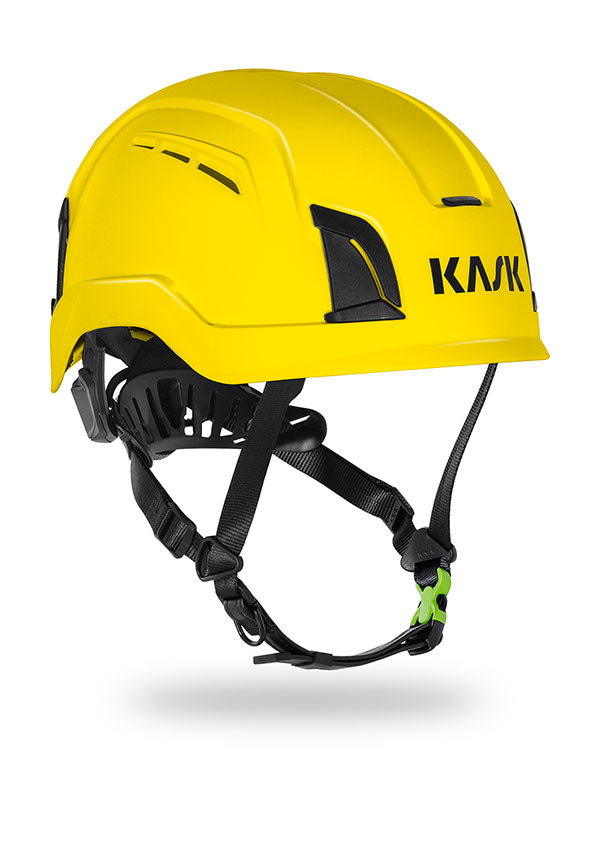 Zenith X PL Safety Helmet Yellow - Lightweight Protective Headgear for High Visibility Work