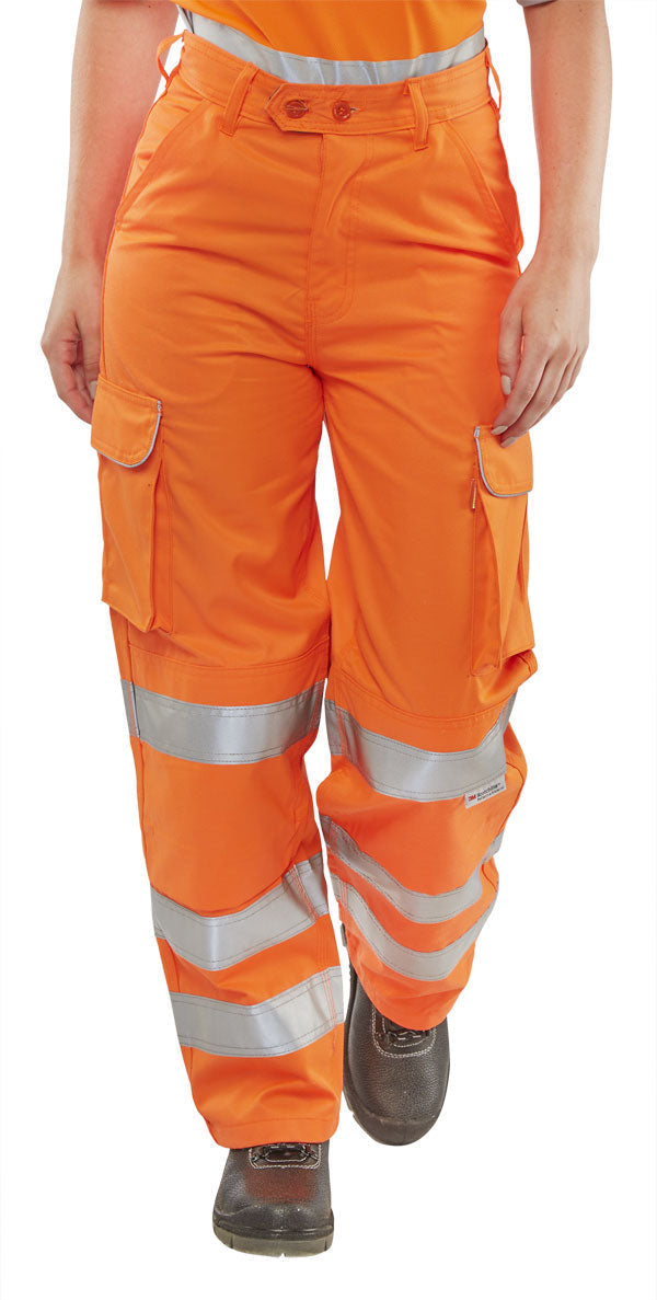 Ladies Rail Spec Trousers Size 8 (26) - Durable Workwear Pants