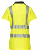 Hi-Vis Women's Cotton Comfort Pro Polo Shirt S/S