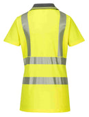 Hi-Vis Women's Cotton Comfort Pro Polo Shirt S/S