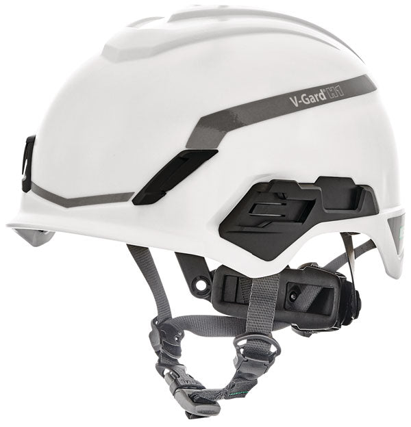 V-Gard H1 Non Vented Helmet White - Safety Headgear for Industrial Protection