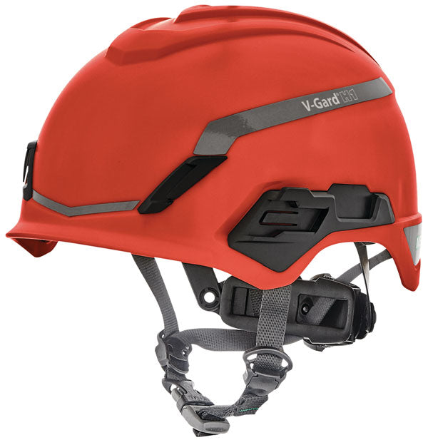 V-Gard H1 Non Vented Helmet Red - Industrial Safety Hard Hat