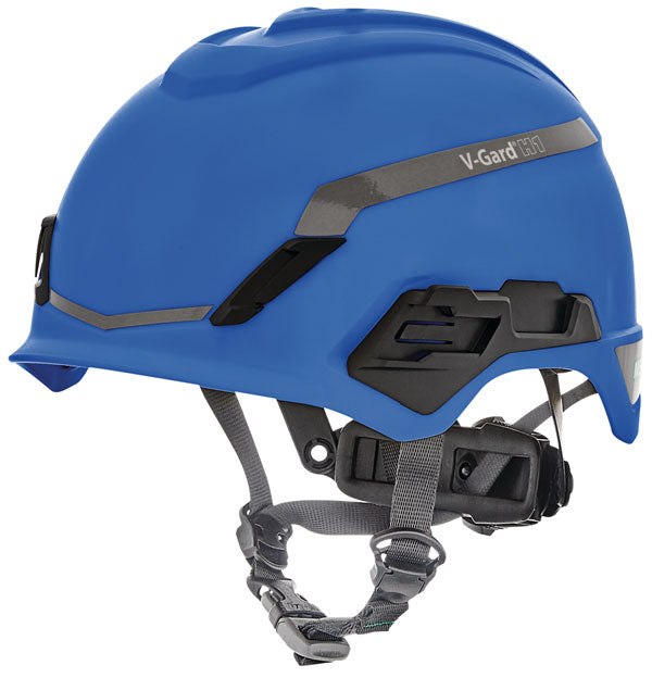 V-Gard H1 Non Vented Helmet Blue - Safety Hard Hat for Industrial Work