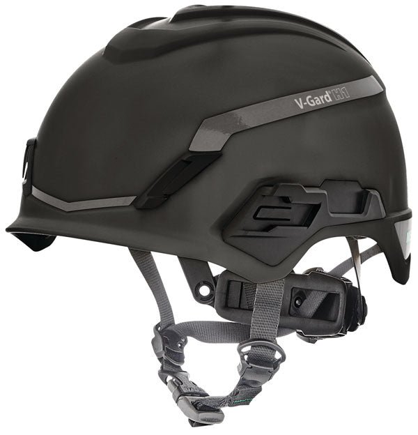 V-Gard H1 Non Vented Helmet Black - Industrial Head Protection Gear