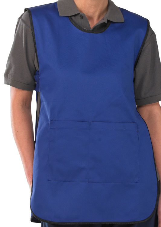 P/C Tabard Royal Small - Durable Polyester Cotton Blend Apron