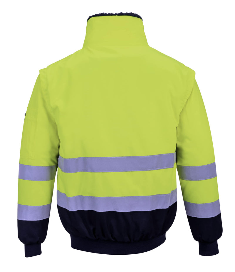 Hi-Vis 3-in-1 Contrast Pilot Jacket