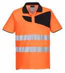Hi-Vis Polyester Cotton Comfort Polo Shirt S/S